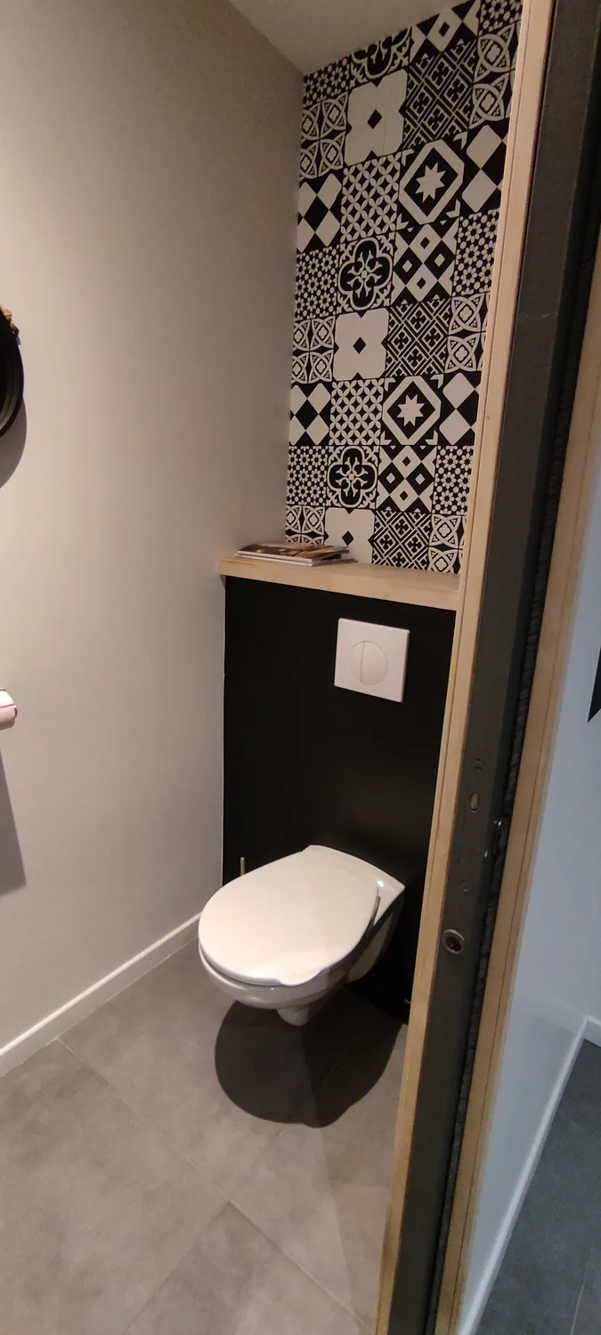 Réalisation salle de bain WC
