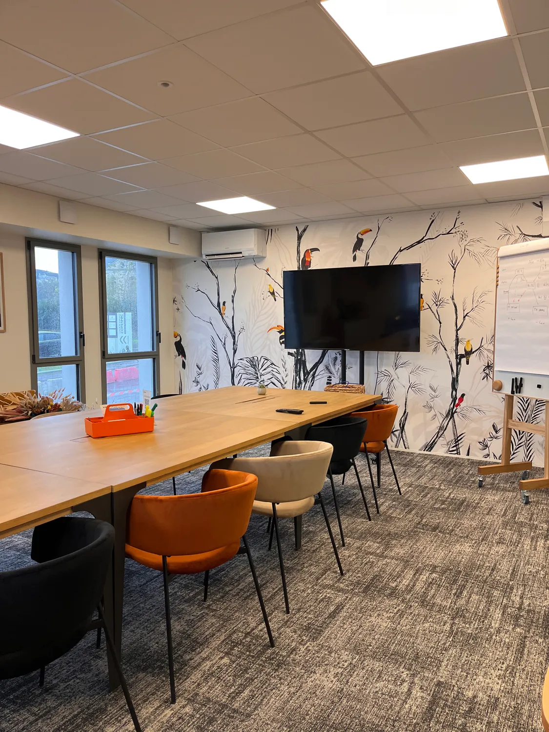 Réalisation bureau salle de réunion
